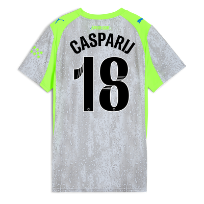 Womens' Manchester City Third Jersey 2025/26 With CASPARIJ 18 Printing