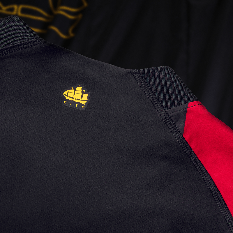 MENS AUTHENTIC AWAY SHIRT SS - black