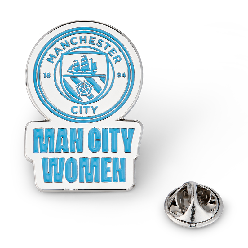 MCFC WMNS BLACKOUT PIN BADGE - blue