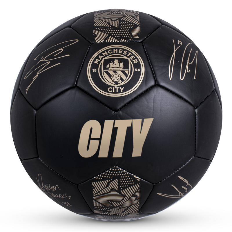MCFC PHANTOM SIGNATURE BALL - black