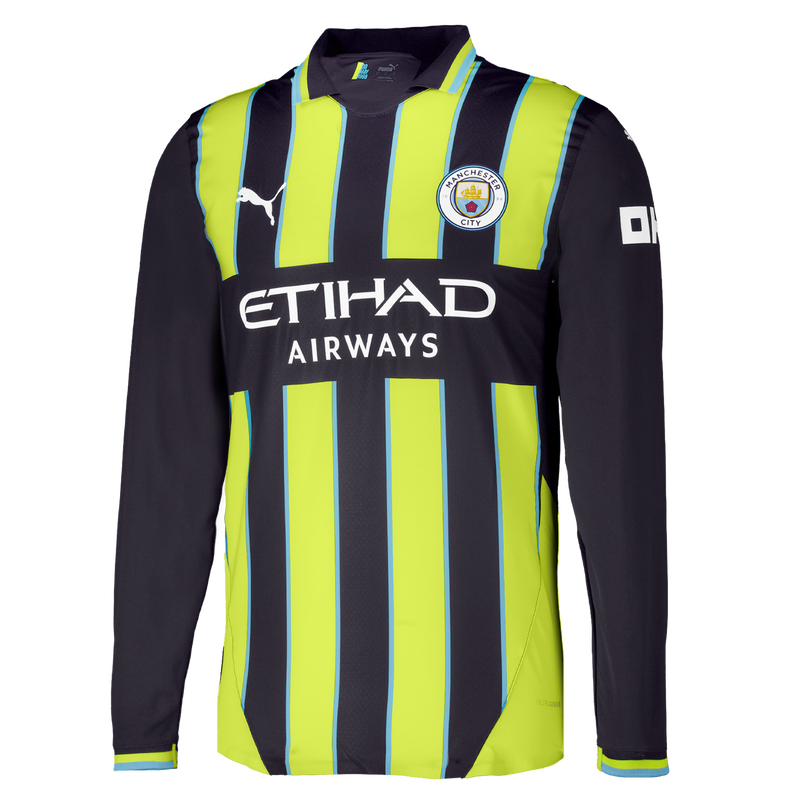 MCFC MW MENS AWAY AUTH JERSEY LS - new navy