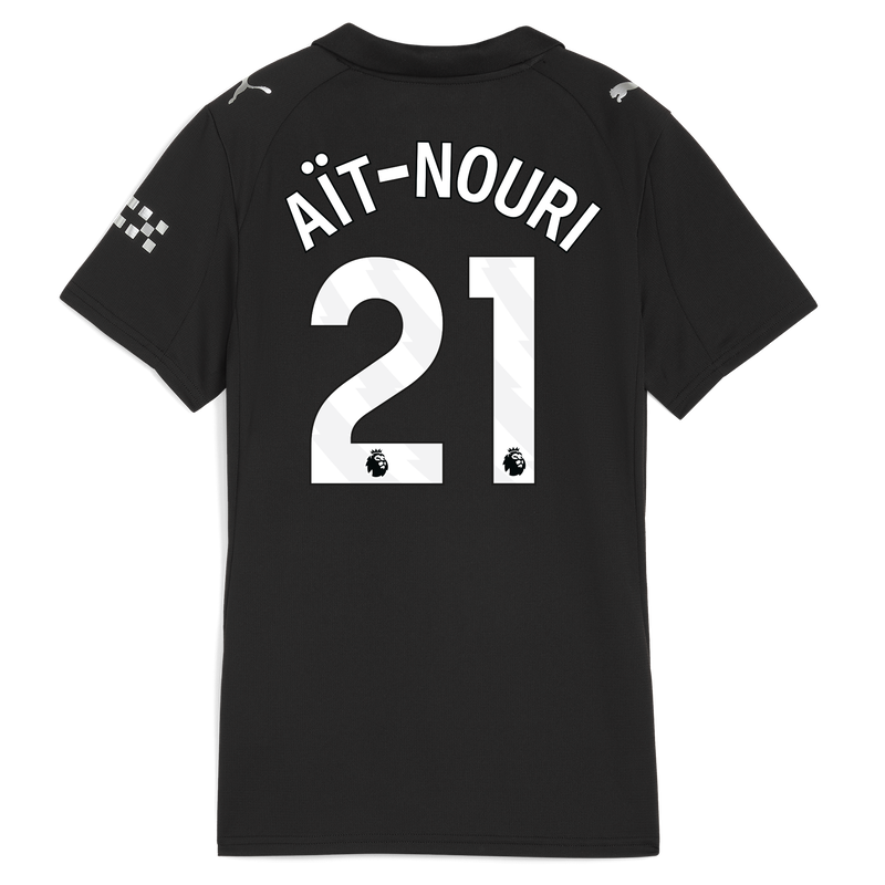 WOMENS Away SHIRT SS-AÏT-NOURI #21-EPL-PL - 