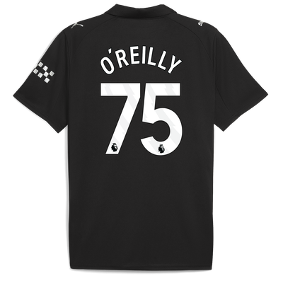 Manchester City Away Jersey 2025/26 With O'REILLY 75 Printing