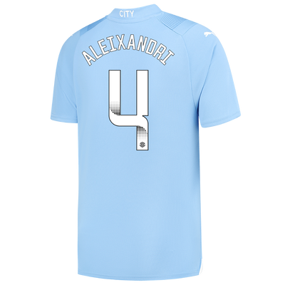 Camiseta 1ª Equipación Manchester City 2023/24 con estampado de ALEIXANDRI 4