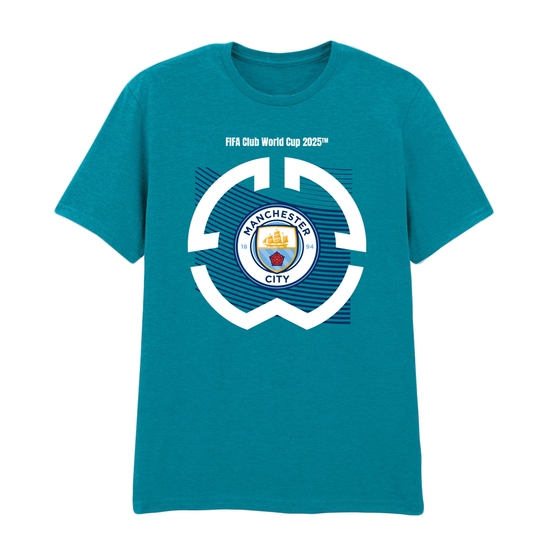 MCFC CWC25 GRAPHIC TEE - blue