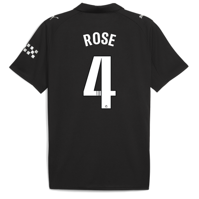 Manchester City Away Jersey 2025/26 With ROSE 4 Printing
