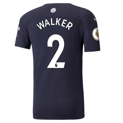 Maillot Authentique Man City Third 21/22 avec flocage Kyle Walker