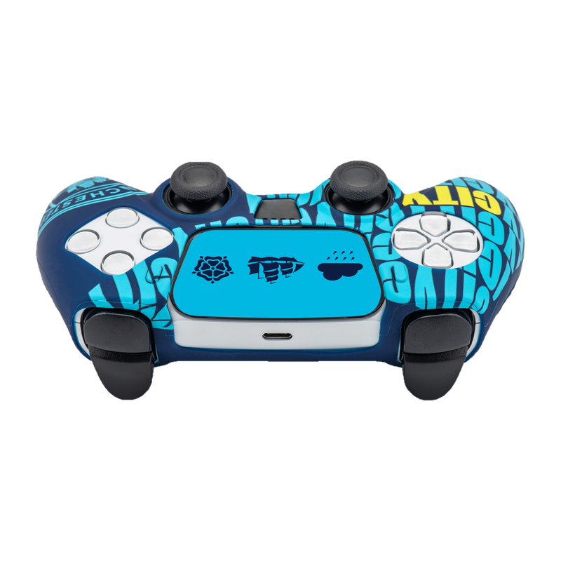 MCFC FW PS5 CITY CONTROLLER SKIN - Blue