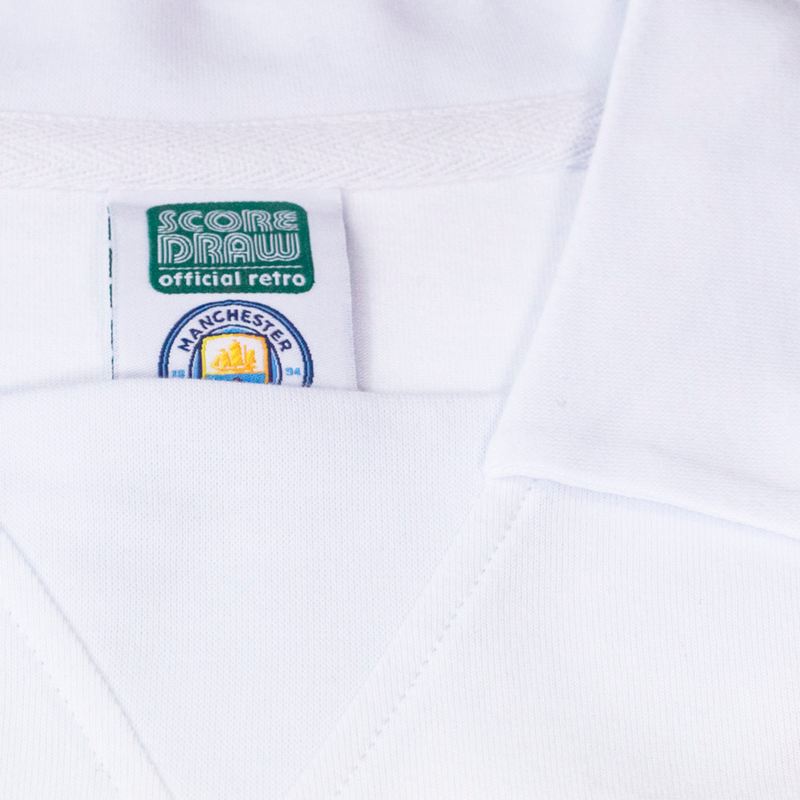 MCFC FW 1976 LEAGUE CUP WINNERS AWAY SHIRT - white