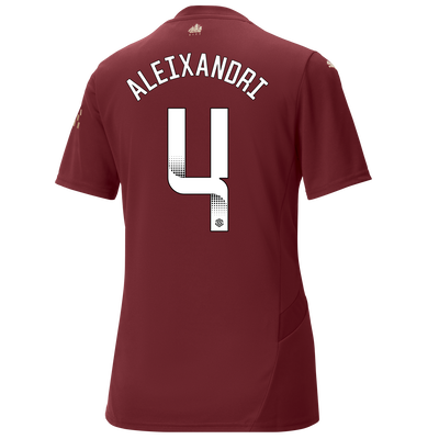 Women's Manchester City Third Jersey 2024/25 With ALEIXANDRI 4 Printing