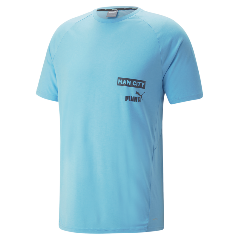 MCFC TR MENS CASUALS TSHIRT - team light blue