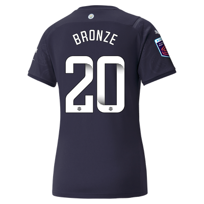 Womens Manchester City 3rd Shirt 21/22 with Lucy Bronze printing