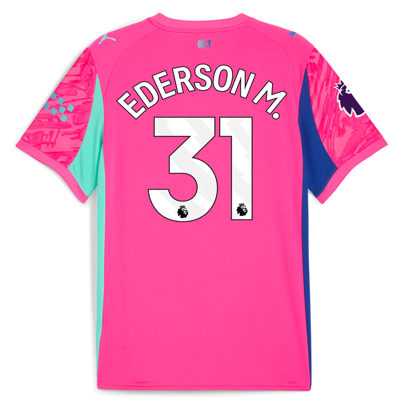 MENS GK JERSEY SS-EDERSON M-31-EPL-PL - pink