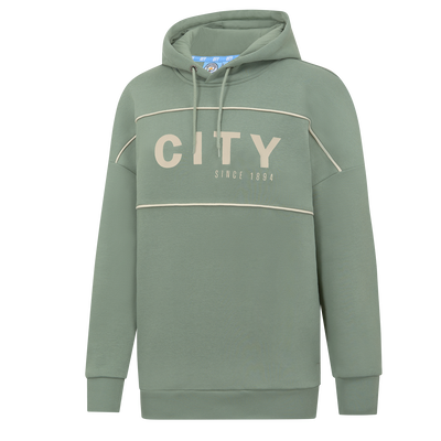 Felpa con Cappuccio Manchester City Panel per donne