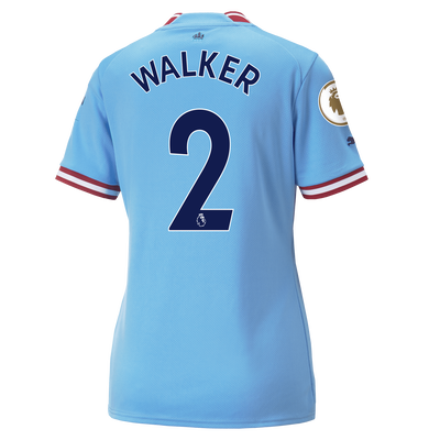 Women's Manchester City Home Jersey 22/23 with WALKER 2 printing