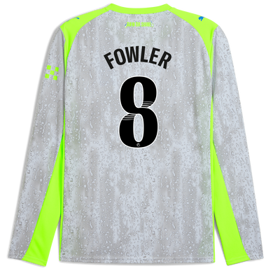 Manchester City Third Jersey 2025/26 Long Sleeve With FOWLER 8 Printing
