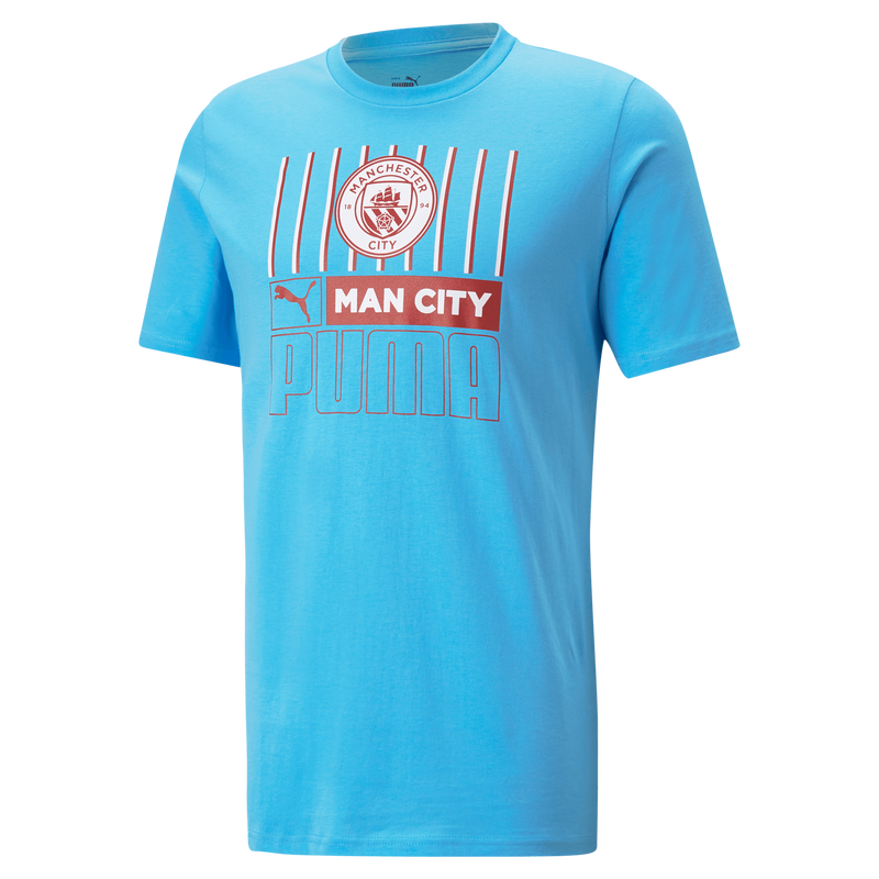 MCFC LW MENS FTBLCORE TSHIRT - team light blue