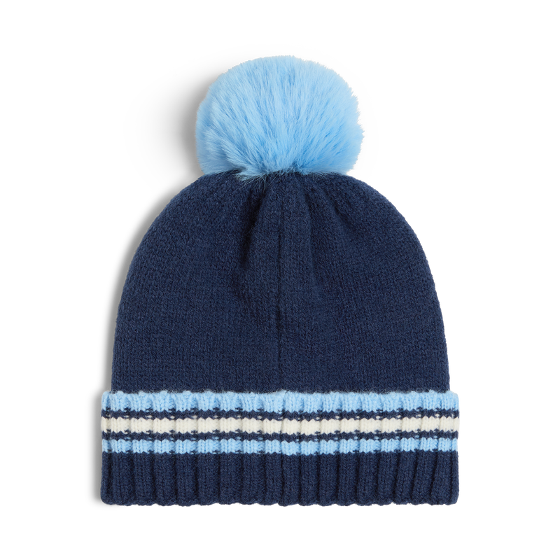 MCFC FW KIDS HAT & SCARF SET - navy