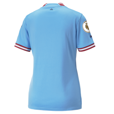 Women's Manchester City Home Jersey 22/23 with custom printing
