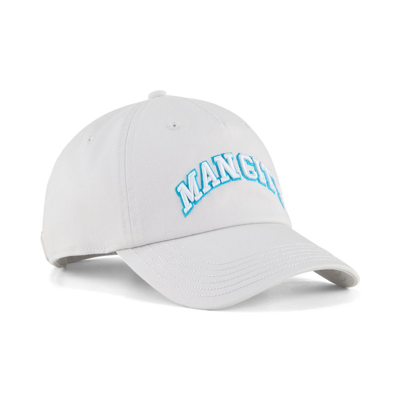 MCFC LW CULTURE CAP - Cool Light Gray-Tropical Blue