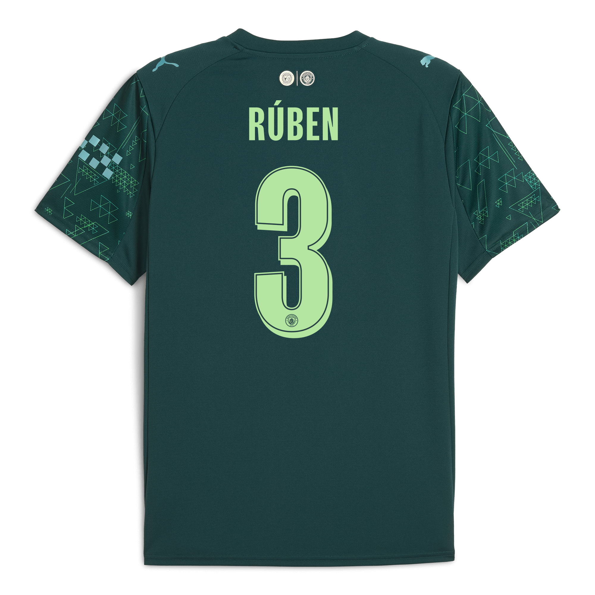 ルベンディアス　ユニフォーム　正規品 マンチェスター・シティ ユニフォーム RÚBEN 3 L