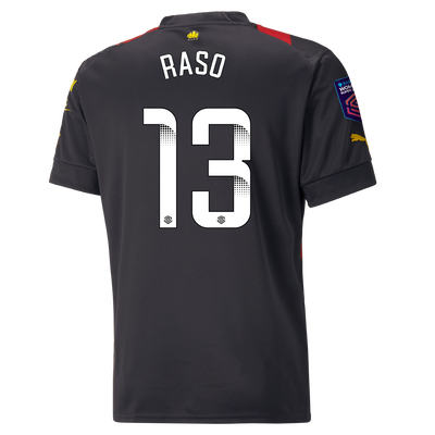 Camiseta 2ª Equipación Manchester City 2022/23 con estampado de RASO 13