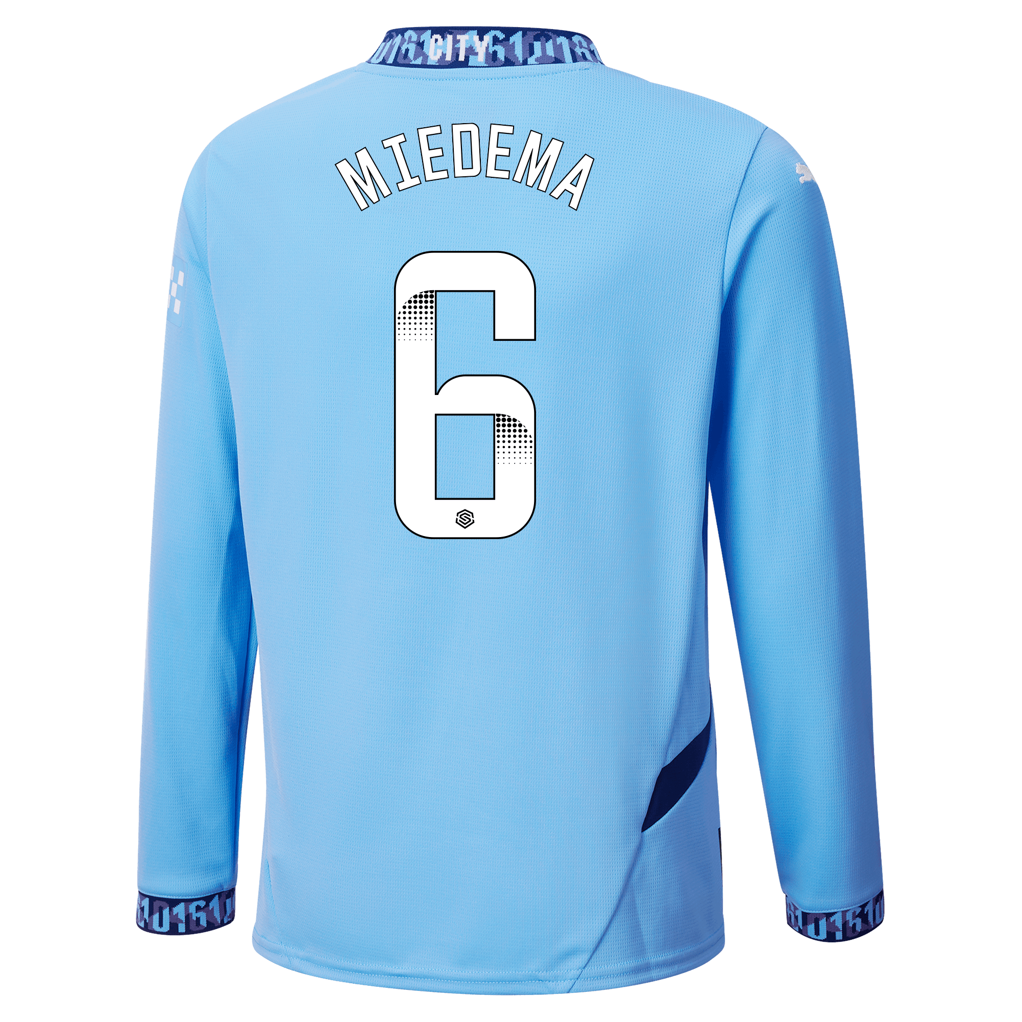 Manchester City FC Kids 2025/26 Home Soccer Jersey - Light Blue, DryCELL Technology