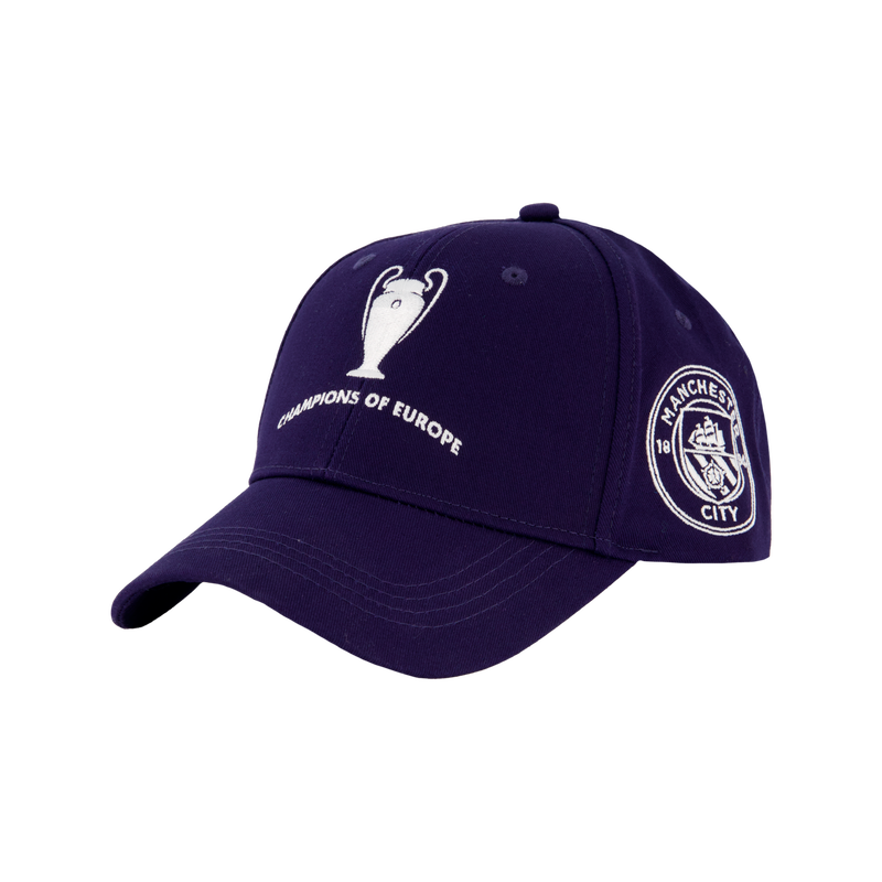 MCFC FW UCL CHAMPIONS CAP - navy