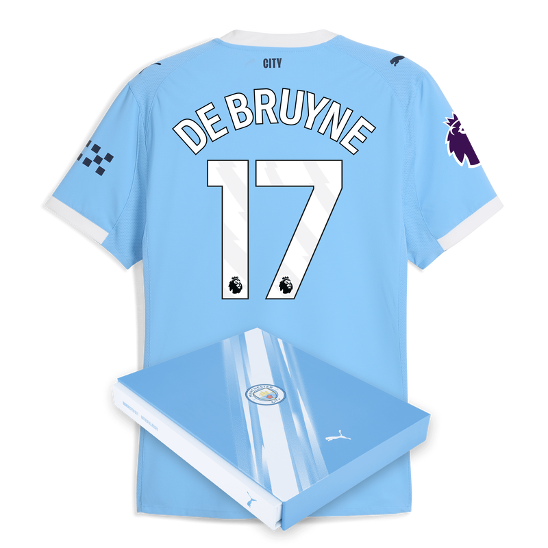 MENS AUTHENTIC Home SHIRT SS-DE BRUYNE-17-EPL-PL - 