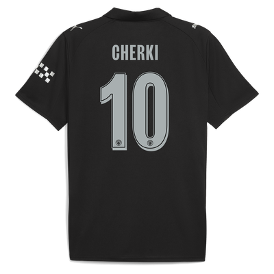 Manchester City Away Jersey 2025/26 With CHERKI 10 Printing