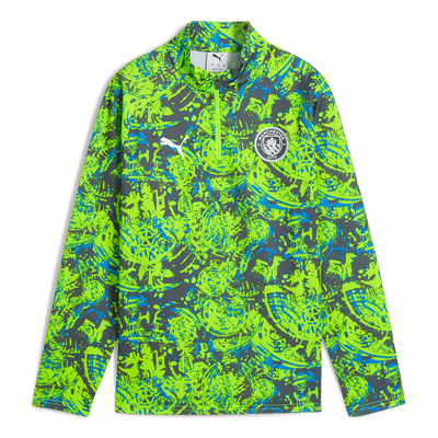 Kids' Manchester City Pre-Match 1/4 Zip Top