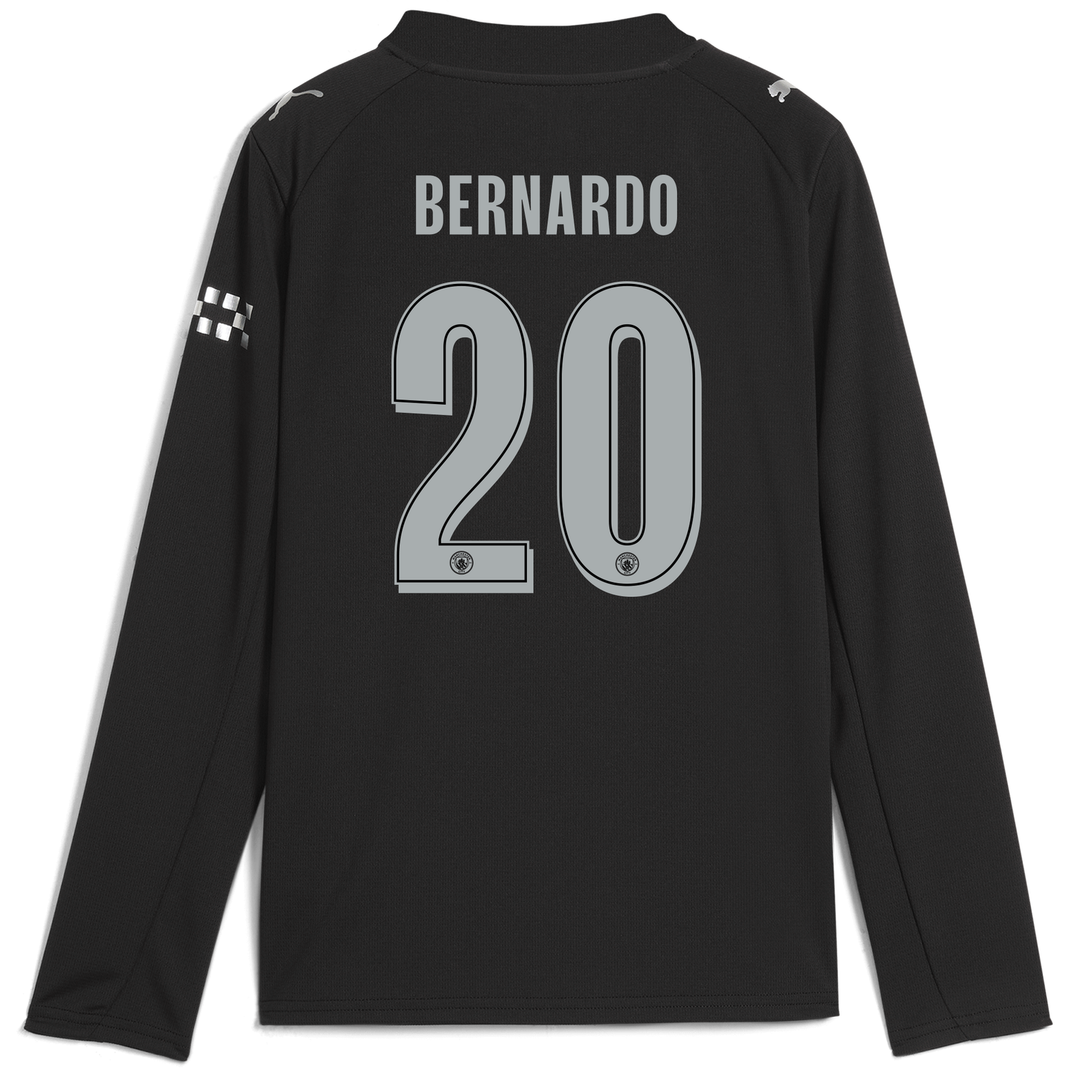 マンチェスター・シティ BERNARDO 20番 シャツ キッズ マンチェスター・シティ 2025/26 アウェイ BERNARDO 20
