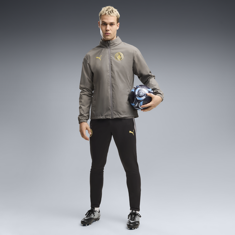 MCFC TR ALL WEATHER JKT - Cast Iron-Flaxen