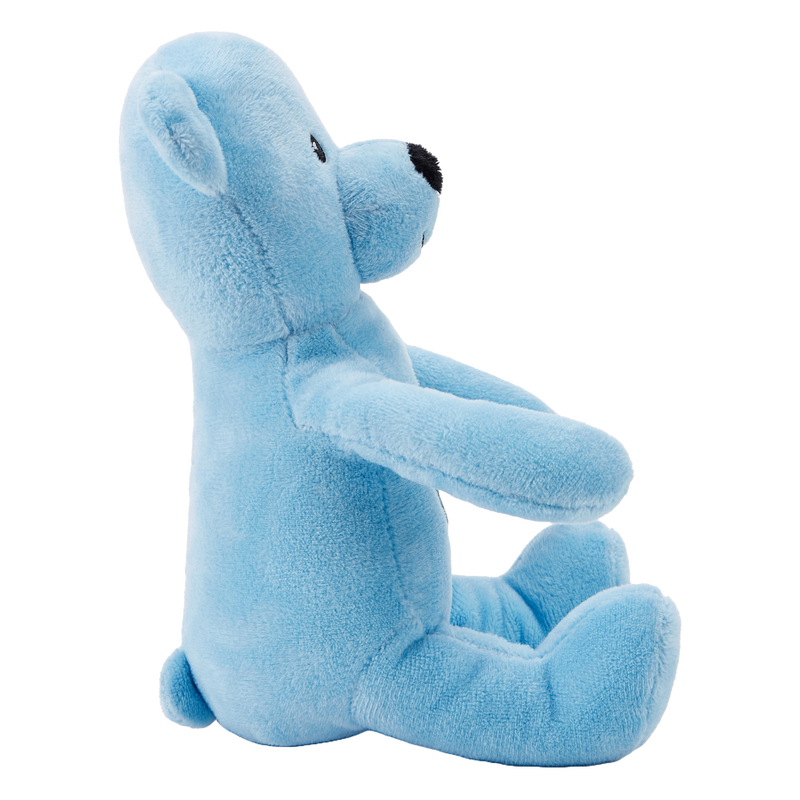 MCFC BEANIE BEAR PLUSH - blue