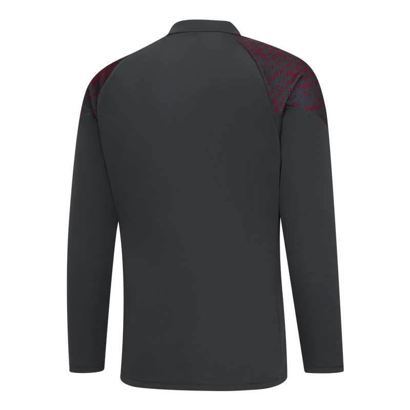MCFC TR KIDS TRAINING 1/4 ZIP TOP - grey