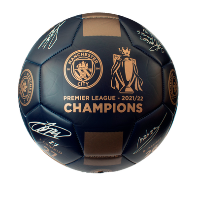 Manchester City Premier League Champions Phantom Ball