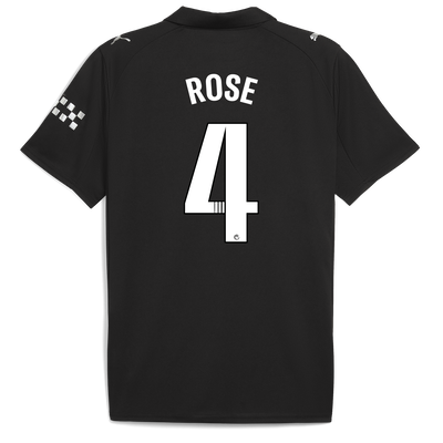 Manchester City Away Jersey 2025/26 With ROSE 4 Printing