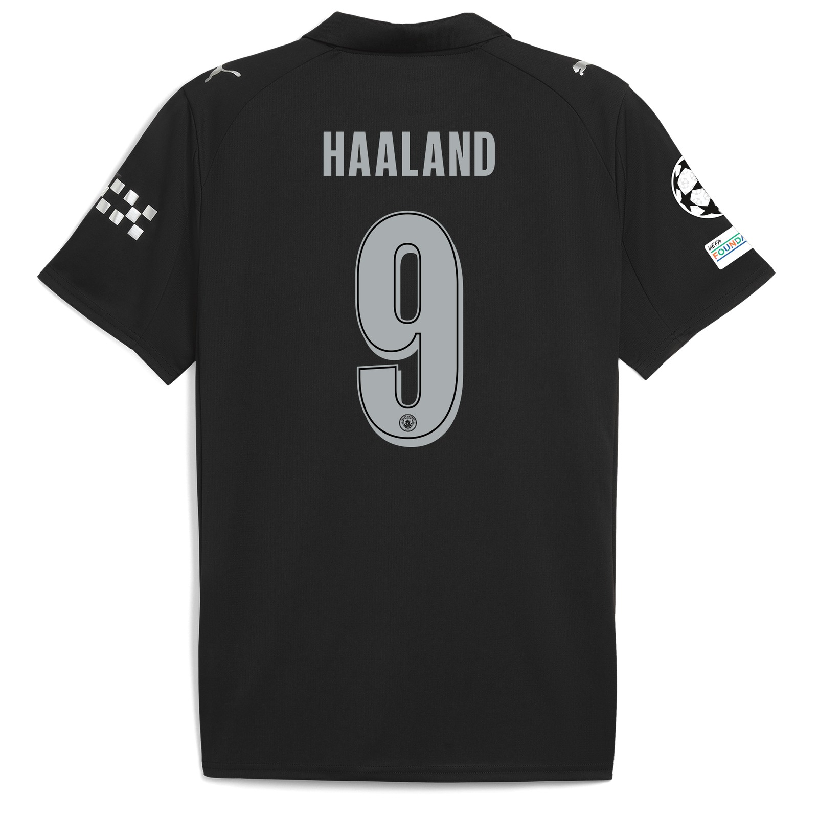Manchester City Away Jersey 2025/26 With HAALAND 9 Printing