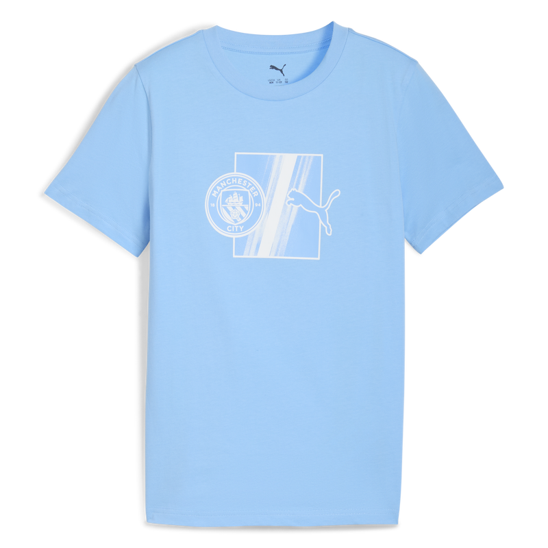 Kids' Man City FtblCulture Tee  blue - Check out all Manchester City t-shirts online - Official Manchester City FC store