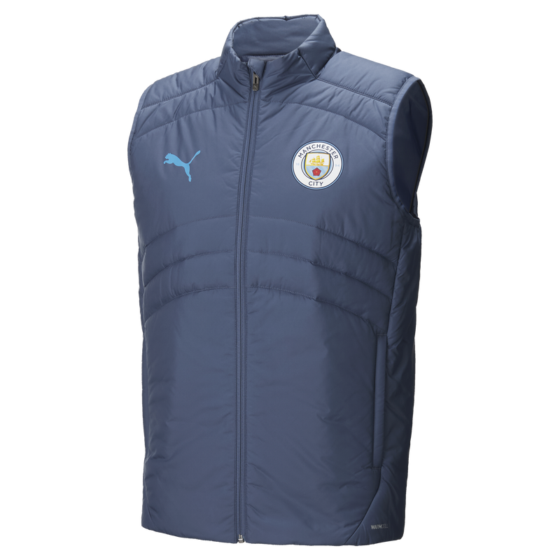 MCFC TR MENS GILET - navy