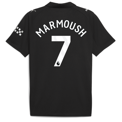 Maglia Away Manchester City 2025/26 con Stampa MARMOUSH 7