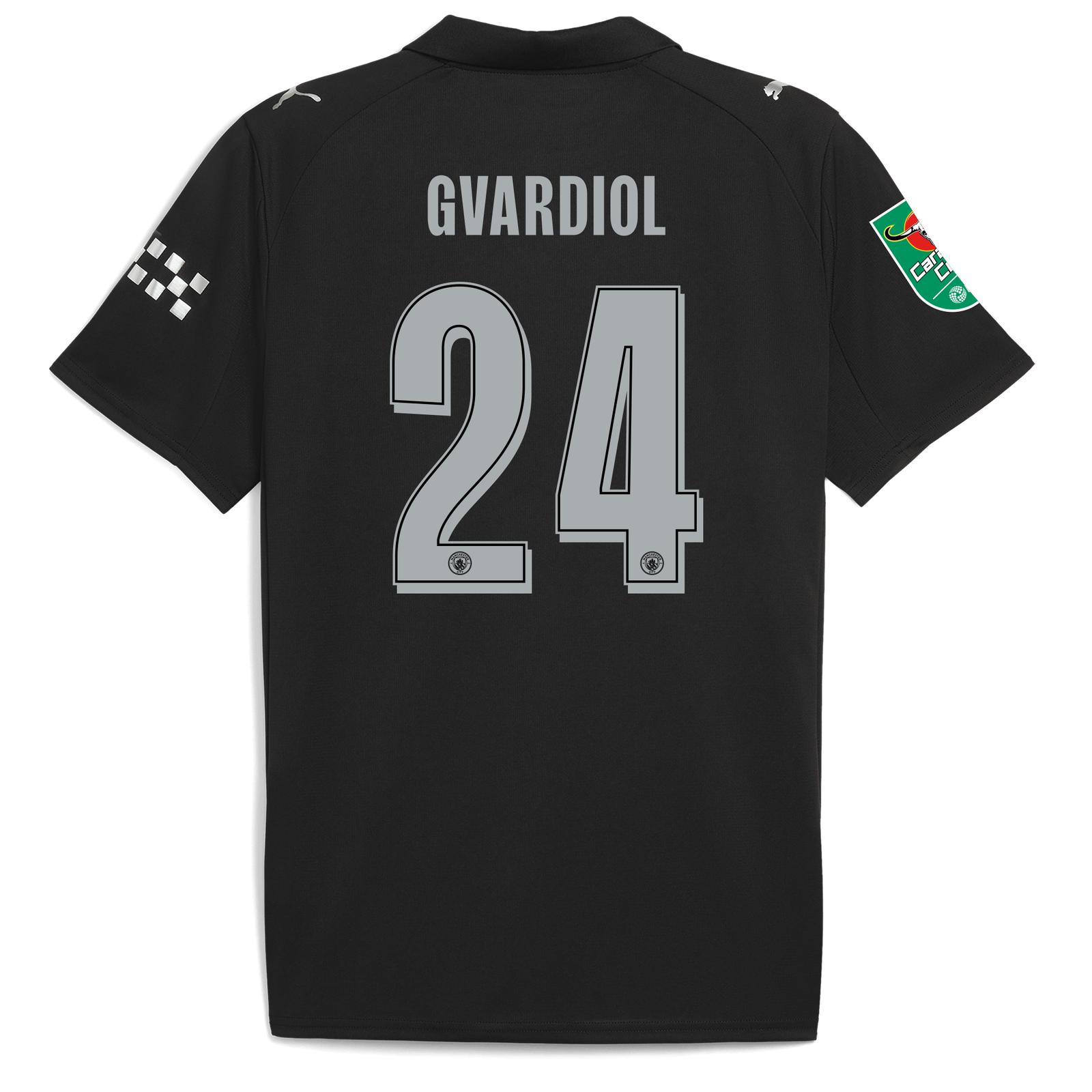 マンチェスター・シティ 2025/26 アウェイ GVARDIOL 24プリント付き