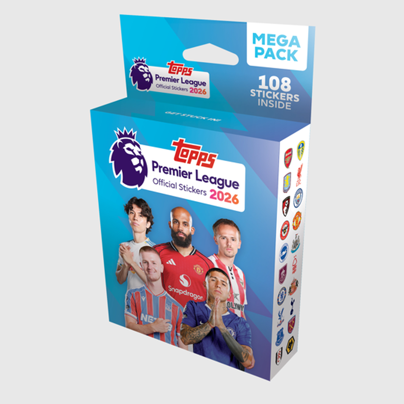 Topps 2026 Stickers Mega Pack multi - Check out all Manchester City office products online - Official Manchester City FC store
