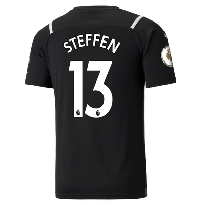 Manchester City Goalkeeper Shirt 21/22 with Zack Steffen printing
