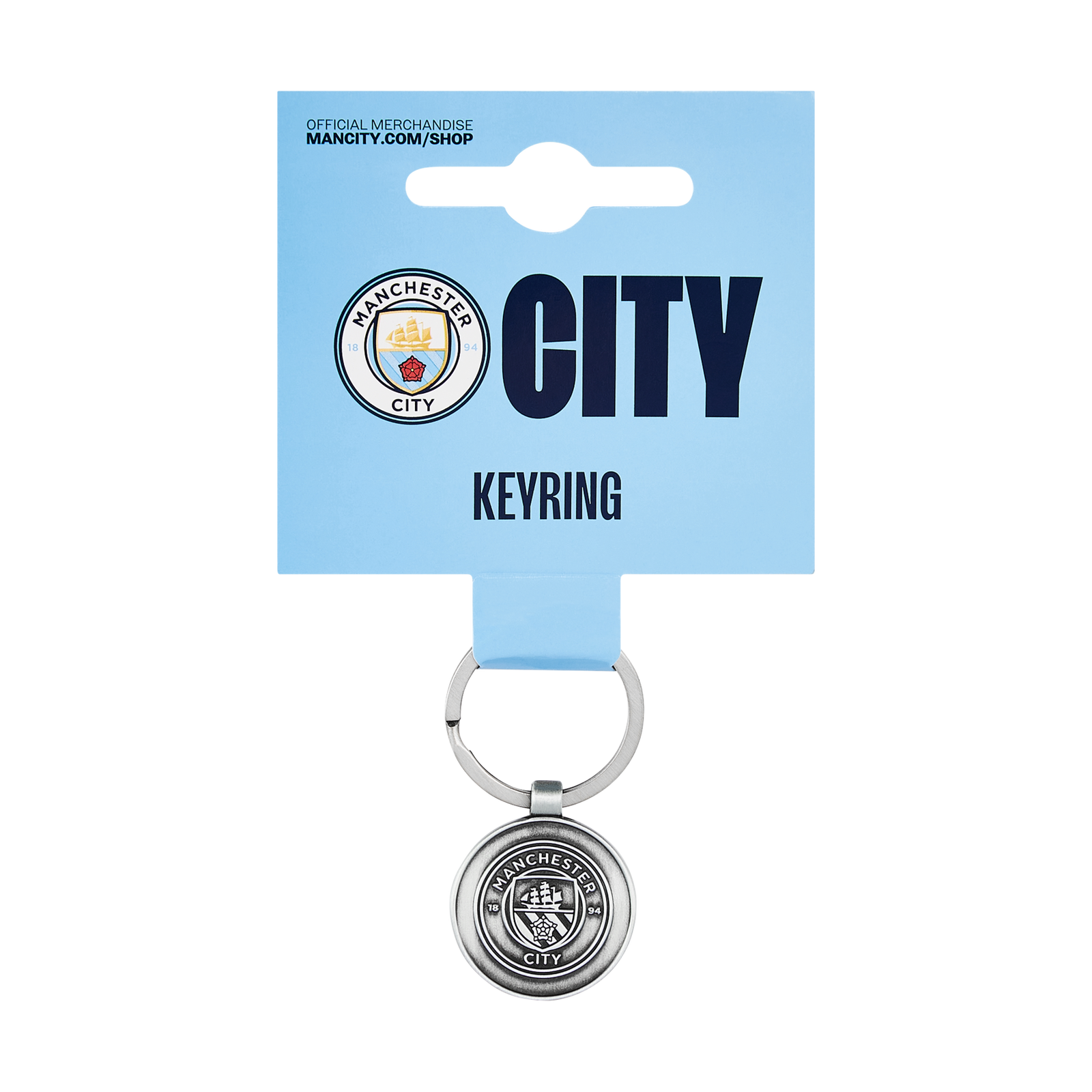 Manchester City Antique Keyring | Official Man City Store