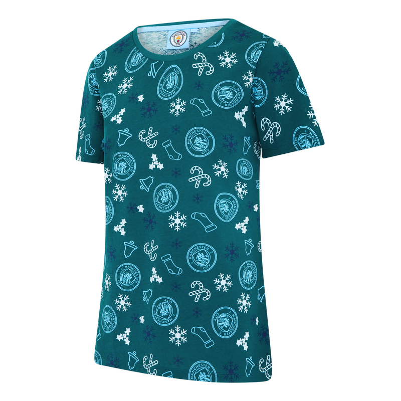 MCFC FW XMAS WOMENS PYJAMAS - green