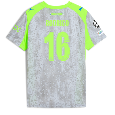 マンチェスター・シティ Rodrigo 16番 半袖 シャツ マンチェスター・シティ RODRIGO 16 半袖 シャツ マンチェスター