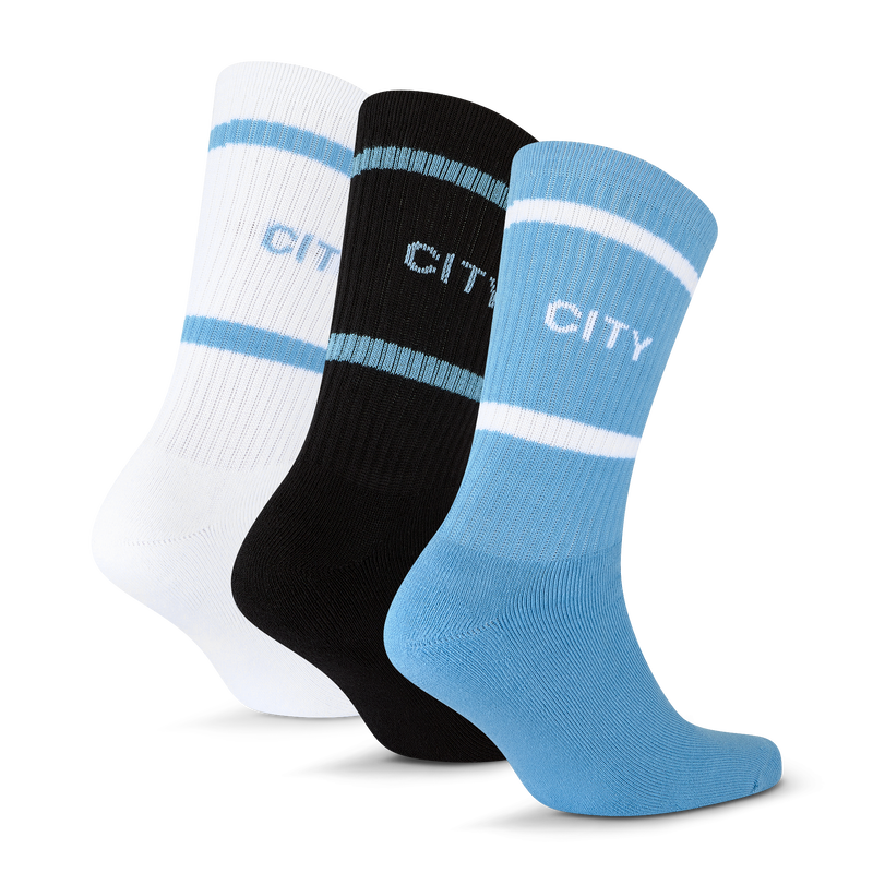 MCFC 3 PACK SPORT SOCK - multicolor