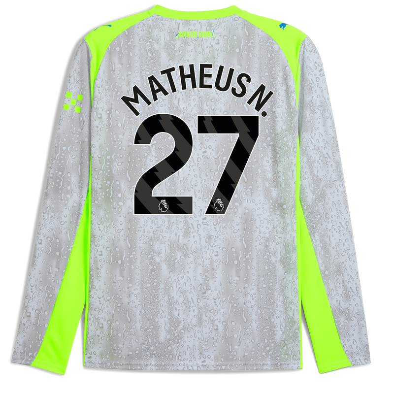 Mens Third SHIRT LS-MATHEUS N.-27-EPL-PL - 