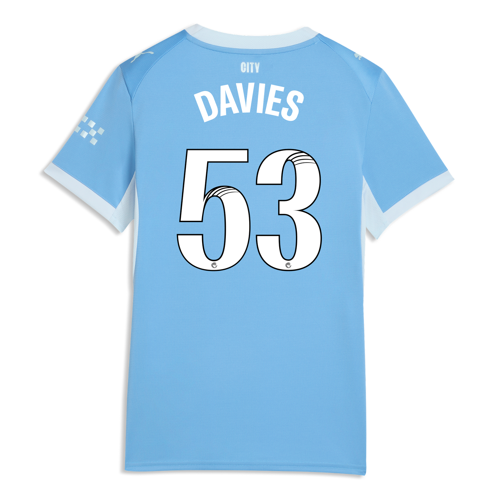 け*す様 Manchester City ユニフォーム Women's Manchester City Home Jersey 2026/27 With DAVIES 53